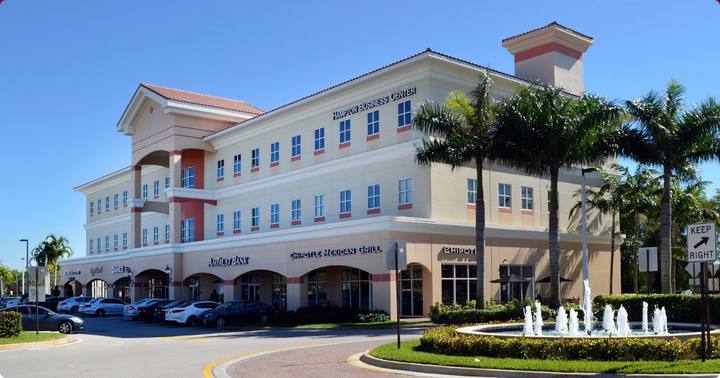 Graziano Law Group office building exterior at Hampton Business Center in Pembroke Pines, FL